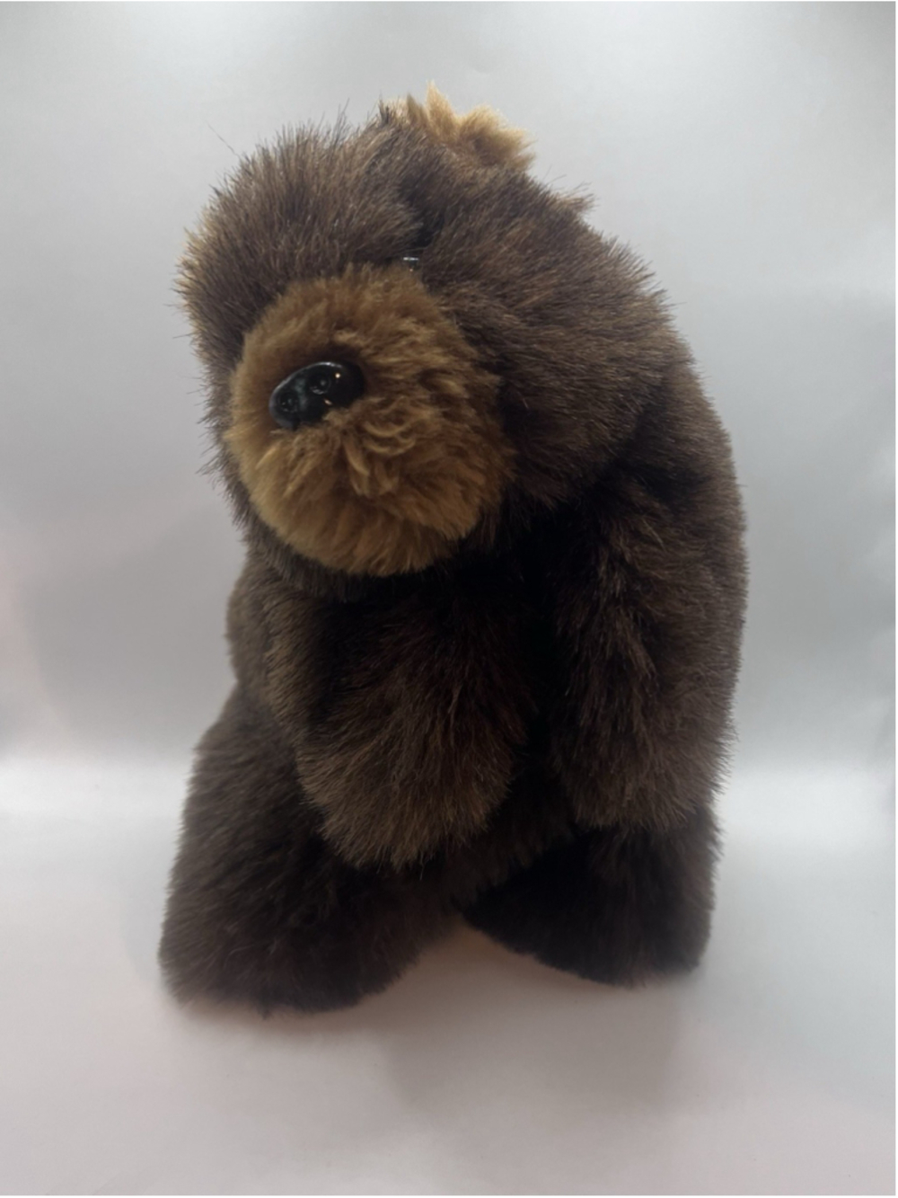 Vintage Country Critters Brown Bear Hand Puppet Stuffed Animal Plush 12" Toy
